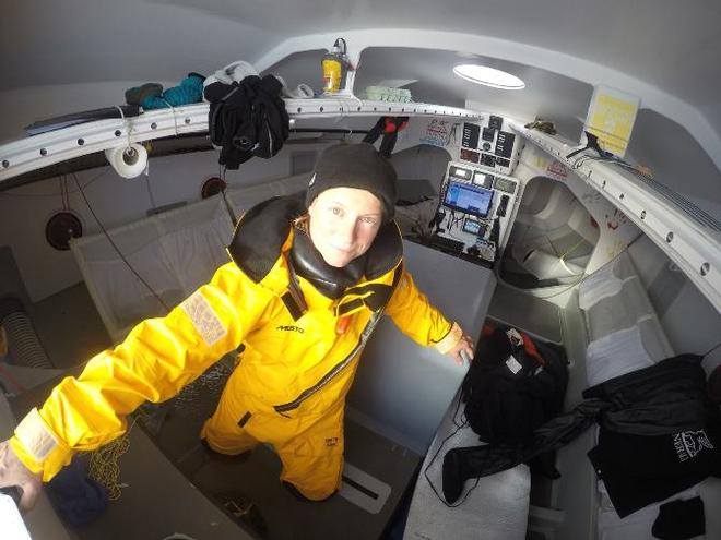 Franco-German sailor Isabelle Joschke aboard her Class40 yacht, Generali-Horizon Mixité - The Transat bakerly © Vincent Curutchet / Lloyd Images / OC Sport